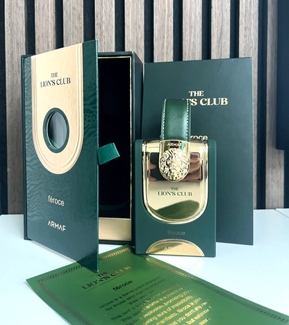 Armaf THE LION'S CLUB - Feroce - Eau de Parfum pour homme 100ml "أصلي"